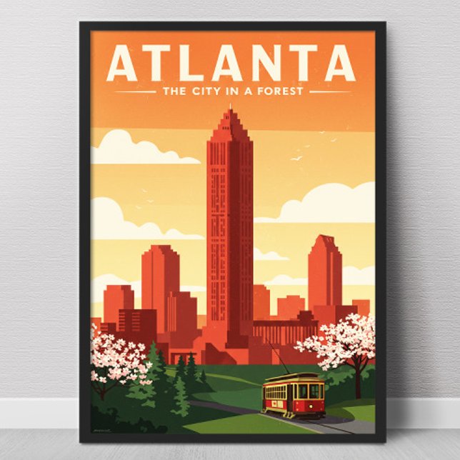 Poster Atlanta Antiga (Criador carregado)