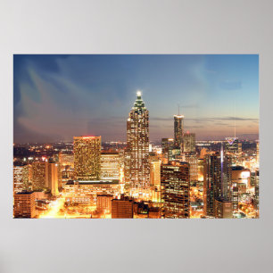 Póster Atlanta Geórgia