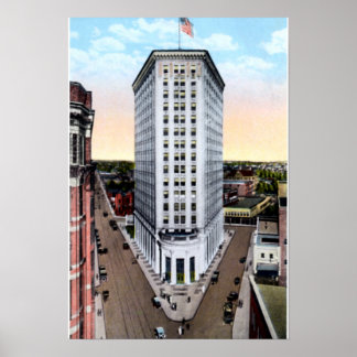 Poster Atlanta Georgia Hurt Building 1915