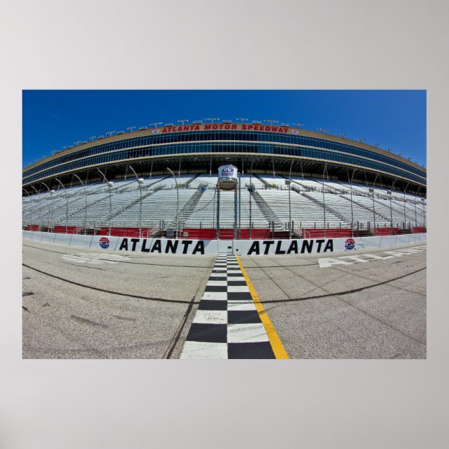 Poster Atlanta Motor Speedway (Frente)
