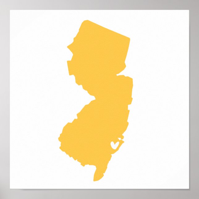Poster Atlantic City, New Jersey Love (Frente)