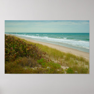 Poster Atlantic Ocean Florida Beach