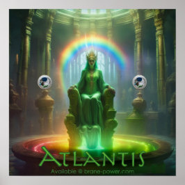 Poster Atlantis Amulet