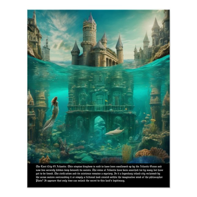 Póster Atlantis Legend (Frente)