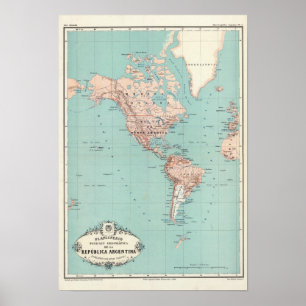 Póster Atlas 3 de Argentina