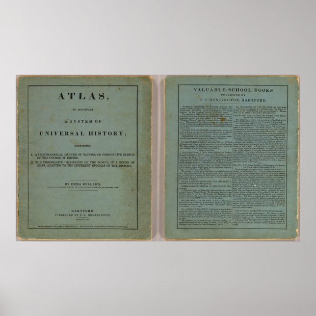 Póster Atlas da história universal (Frente)