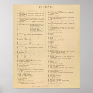 Póster Atlas da Londres de Stanford da geografia