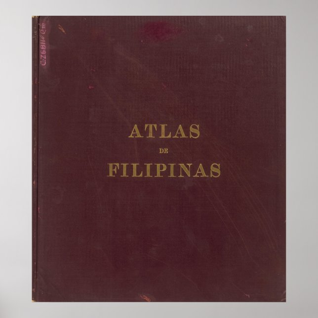 Poster Atlas das Filipinas (Frente)