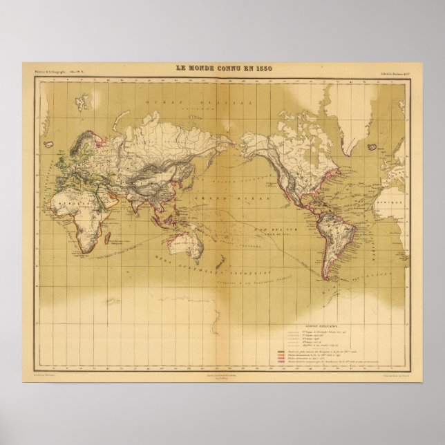 Poster Atlas de 1550 (Frente)