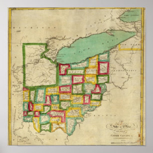 Póster Atlas de Ohio