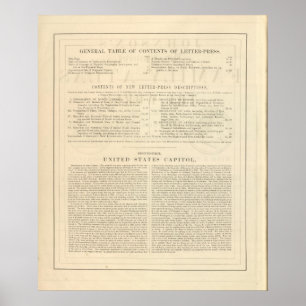 Póster Atlas ilustrado novo da família de Johnson do