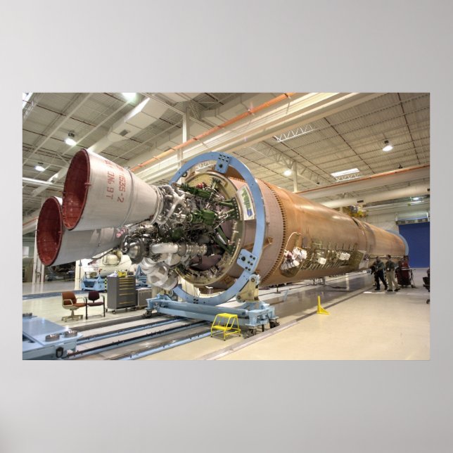 Póster Atlas V Rocket da NASA (Frente)