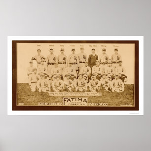 Póster Atletismo 1913 de Philadelphfia