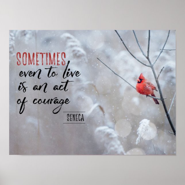 Poster Ato de Coragem (Frente)