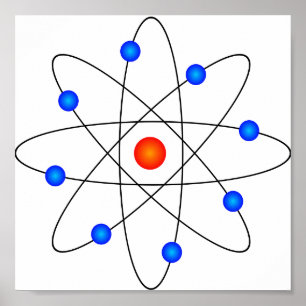 Póster Atom