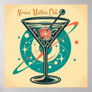 Poster Atomic Martini Club
