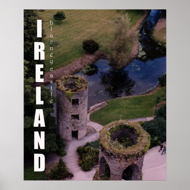 Póster Atop Blarney Castle, Irlanda (Frente)
