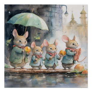 Póster Atordoamento, poster do mouse