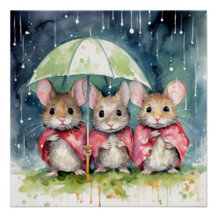 Póster Atordoamento, poster do mouse