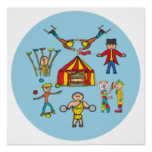 Póster Atos de Circo