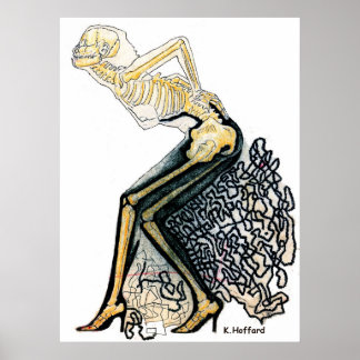 Póster "Atração feminina"