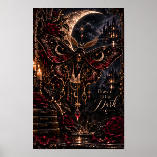 Poster Atraído pelo Escuro   Caderno de Mota Celestial Gó