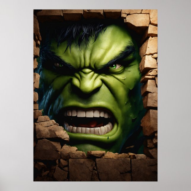Poster Atrás da Parede: O Monstro Dentro (Frente)