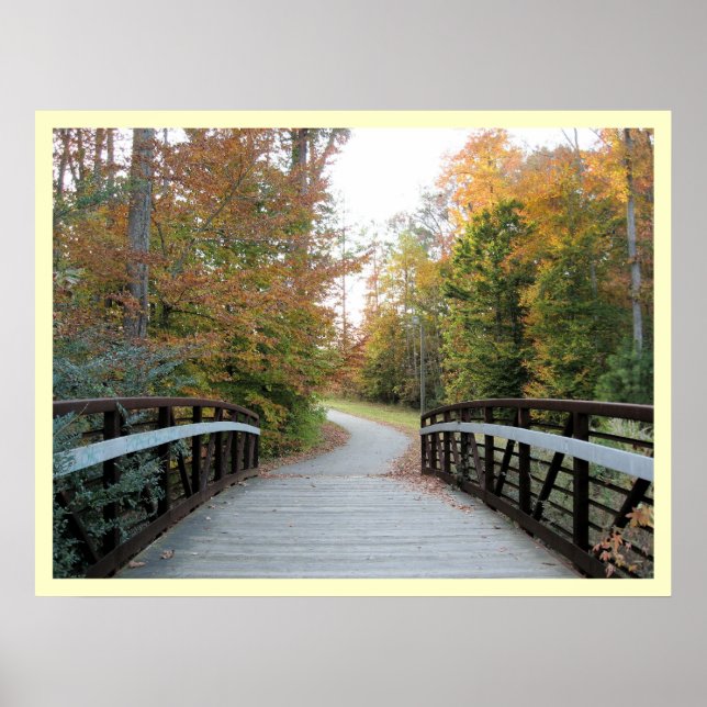 Póster Através da floresta (Frente)