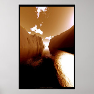 Póster Através da pedra