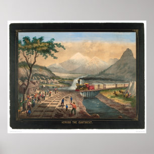 Poster Através do continente (0005A)