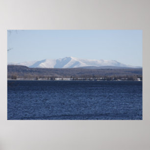 Poster Através do lago