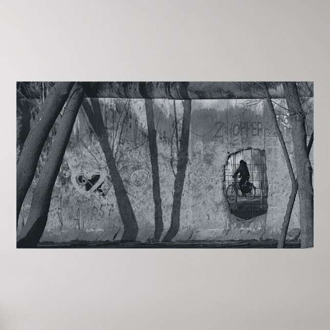 Póster Através do Muro de Berlim 5 (Frente)