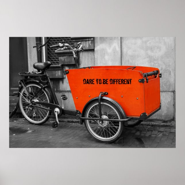 Póster Atrevo-me a ser diferente (Frente)