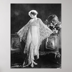 Póster Atriz Lillian Gish