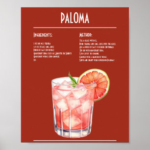 Poster Atualização do Bar de Receita do Paloma