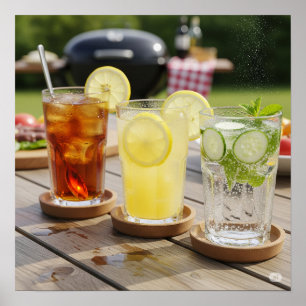 Poster Atualizando Bebidas de Cookout
