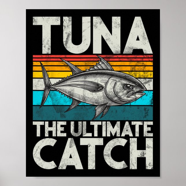 Poster Atum A Captura Definitiva Pesca de Atum  (Frente)