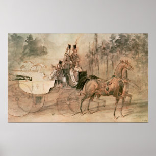 Poster Au Bois do passeio