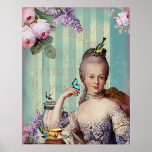 Poster Au pequeno Trianon de Thé