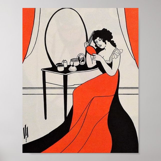 POSTER AUBREY BEARDSLEY (Frente)