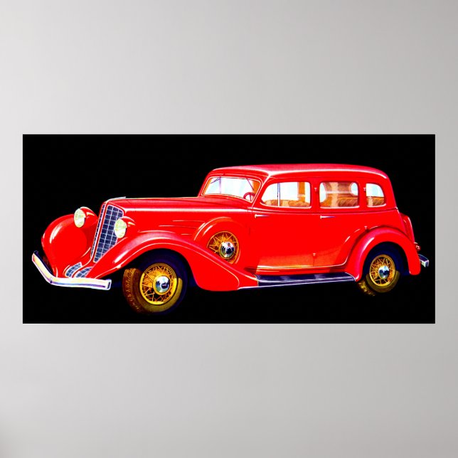 Poster Auburn 1934 (Frente)