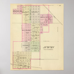 Póster Auburn, Nebraska