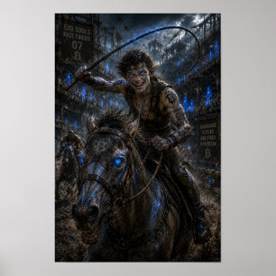 Poster Audácia / Jóquei / Corrida de Cavalos