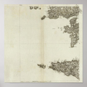 Póster Audierne, rade de Bresta