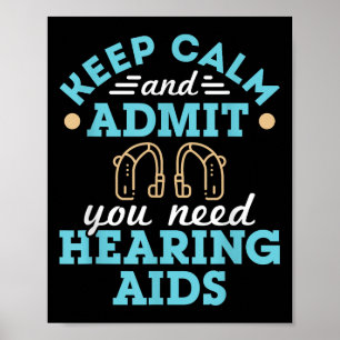 Poster Audiologista Funcionarios de Esquadrão Engraçado A