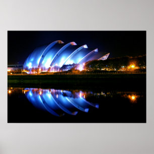 Póster Auditório de Glasgow Clyde