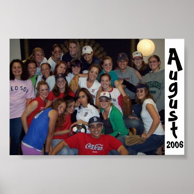 Póster August Girls of First Willy (Frente)