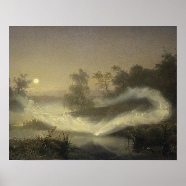 Poster August Malmstrom - Fadas Dançantes (Frente)