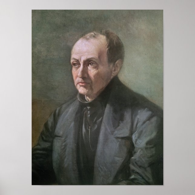 Póster Auguste Comte (Frente)