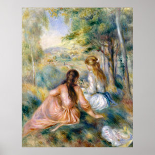 Poster Auguste Renoir In the Meadow